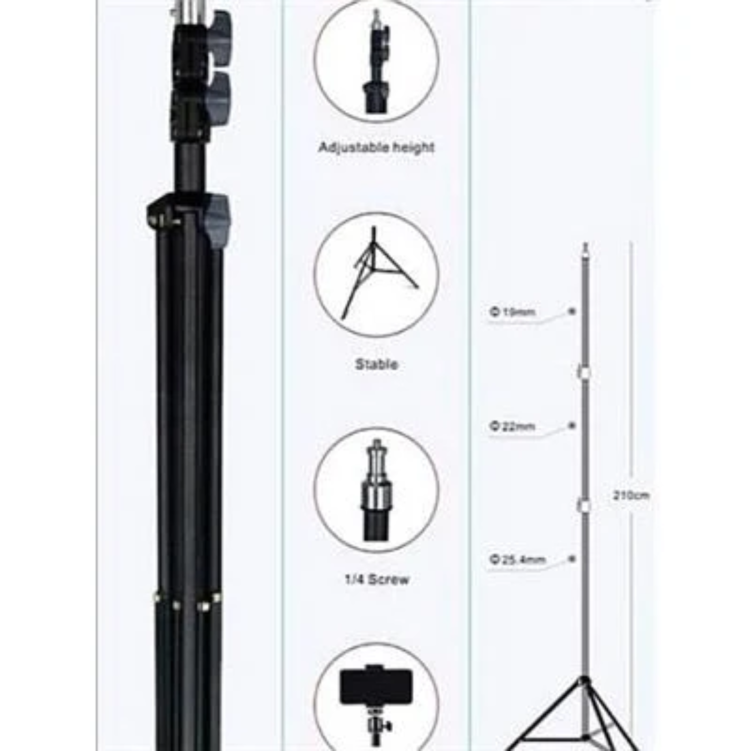 Jmary Multi Purpose Video Tripod or Light Stand Jmary Multi Purpose Video Tripod or Light Stand